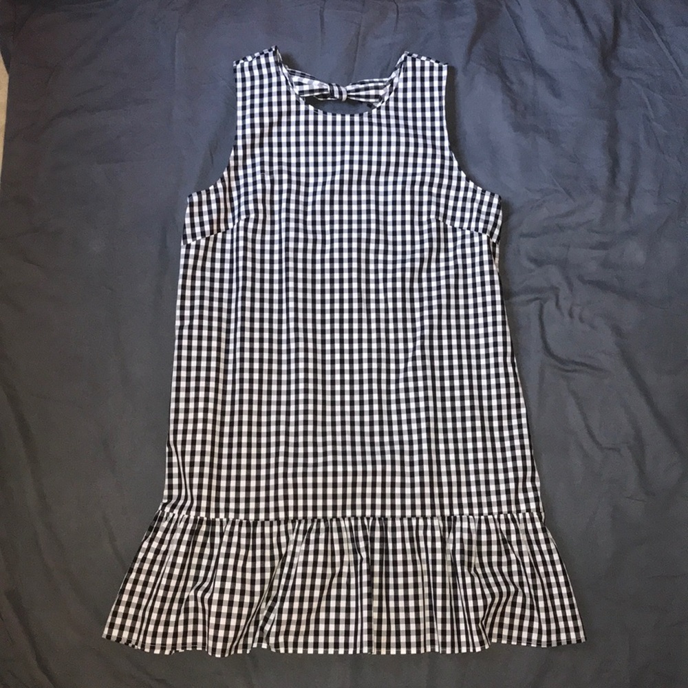 JCrew Gingham Dress - Size XL